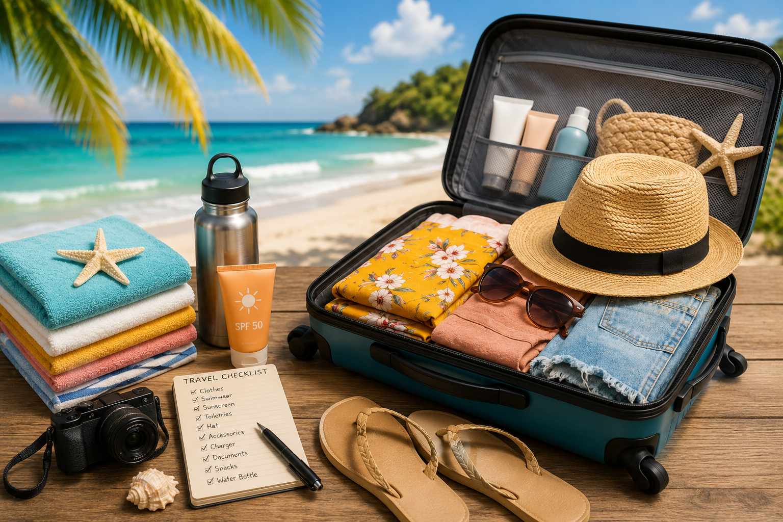 10 Packing Tips For Your Next Beach Holiday