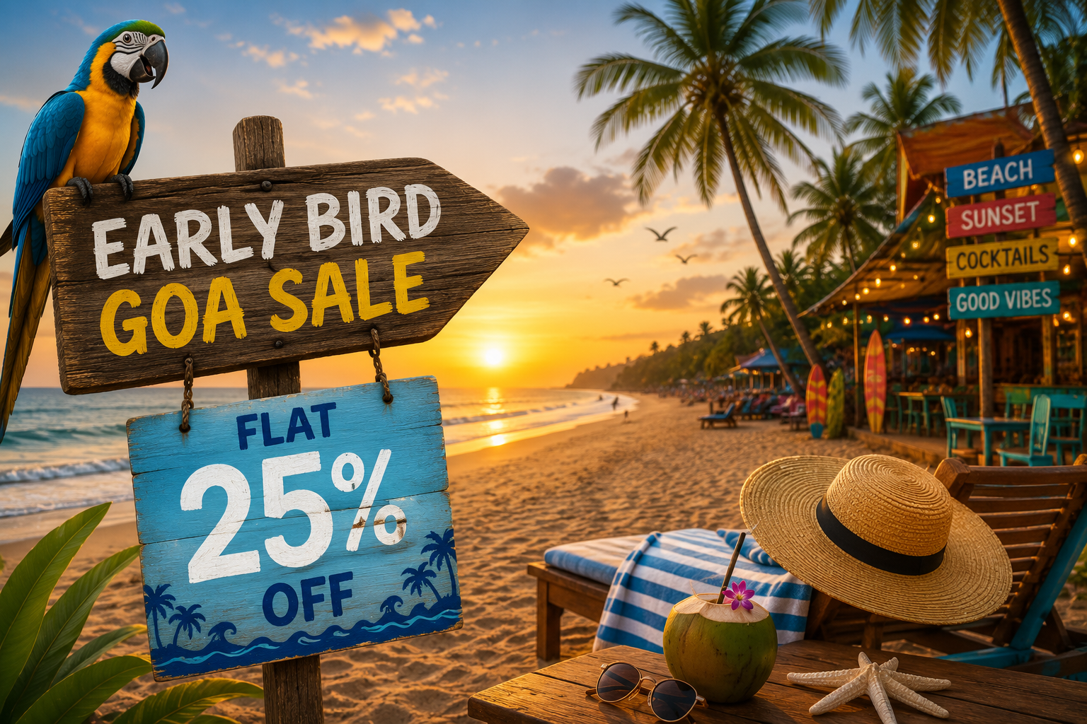 Early Bird Goa Sale