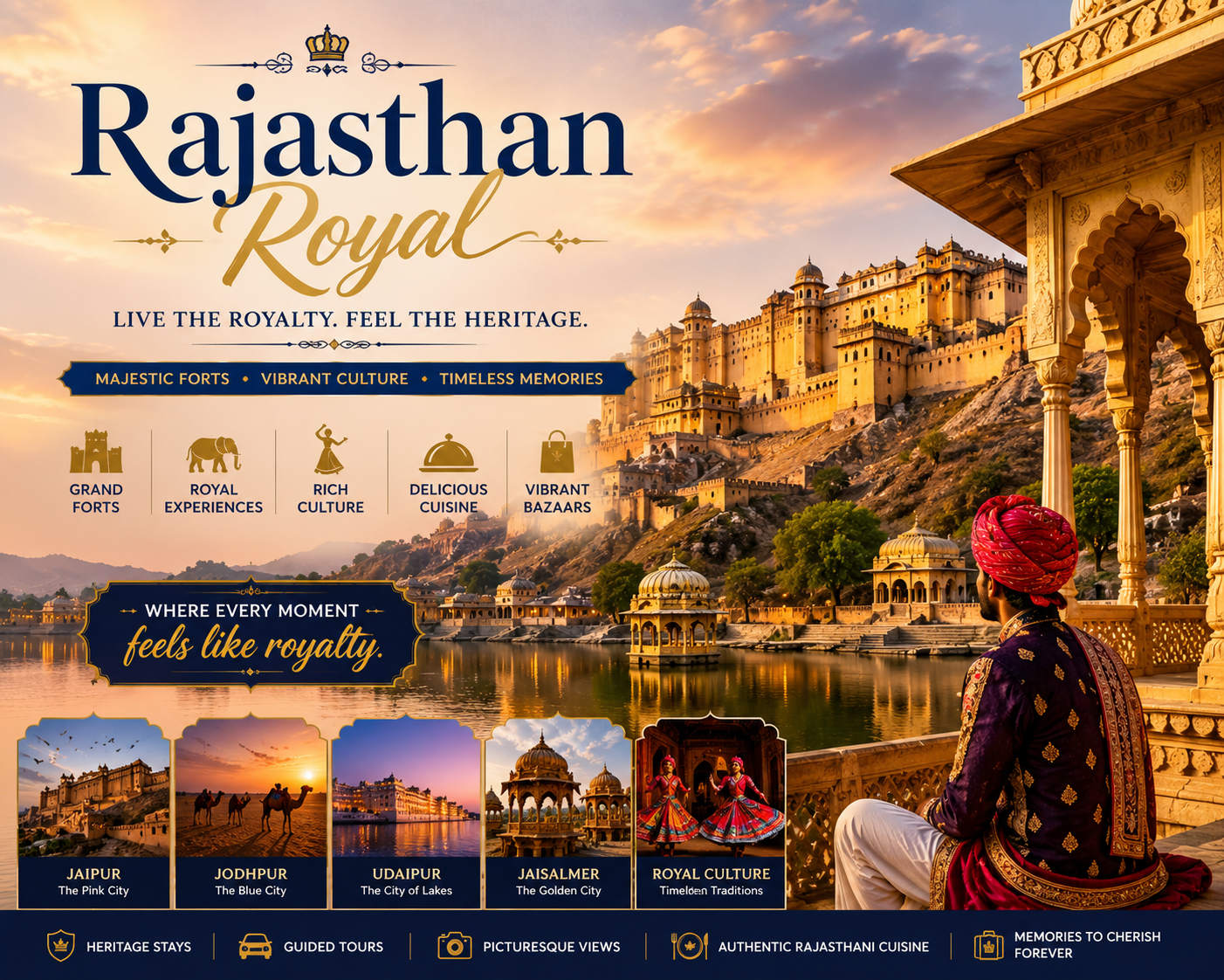 Rajasthan Royal Honeymoon - 6 Days